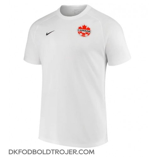 Billige Canada Udebane Fodboldtrøjer VM 2022 Kortærmet